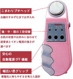 SONOION ソノイオン(超音波イオン導入美顔器)